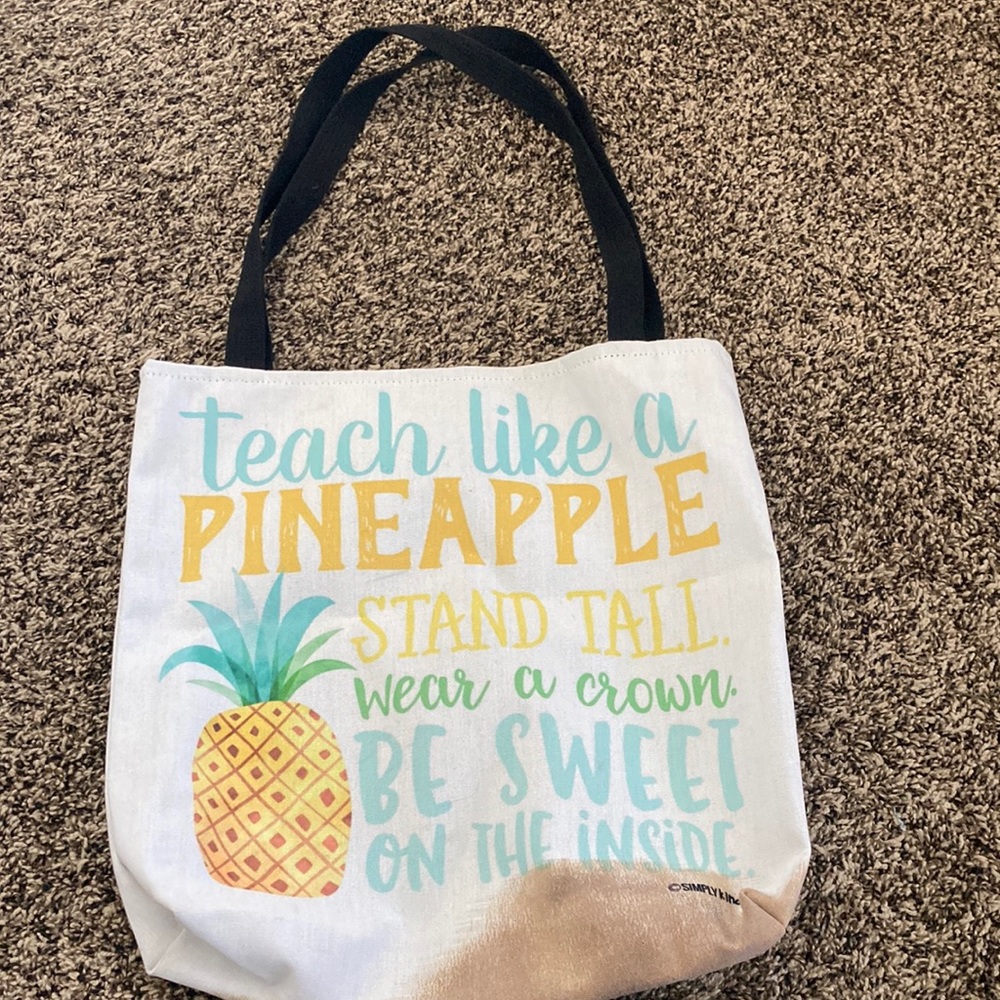 Teacher tote bag